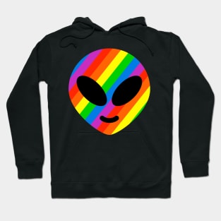 Gay pride alien Hoodie